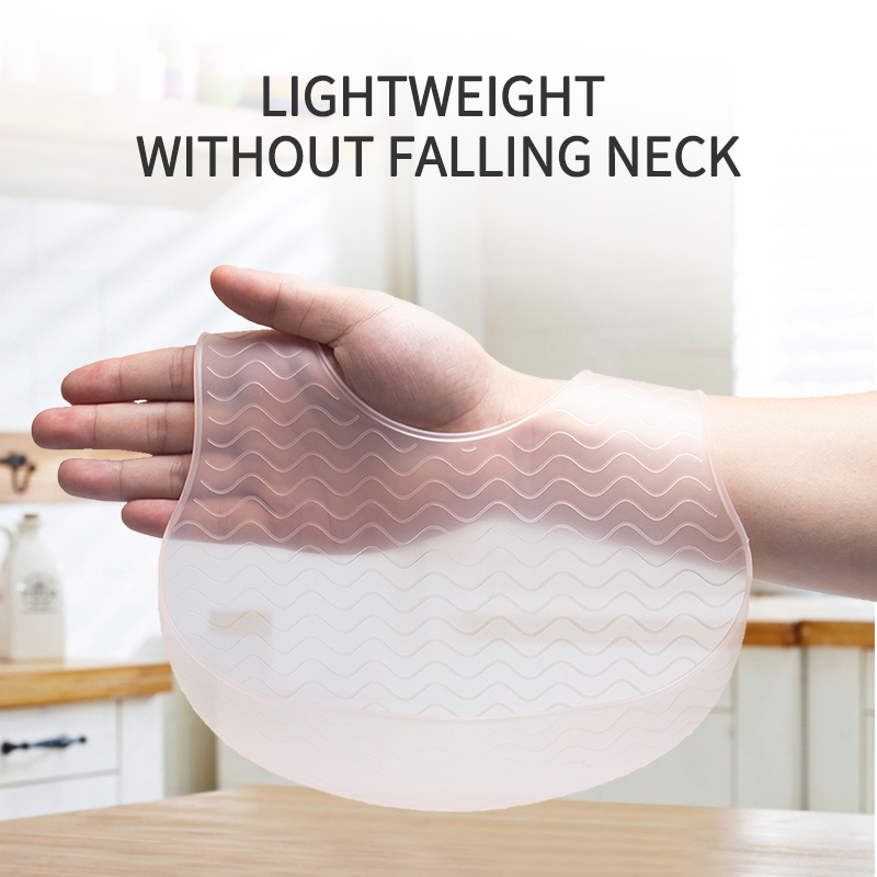 Waterproof Baby Bibs Silicone - Babero de gelatina de silicona para