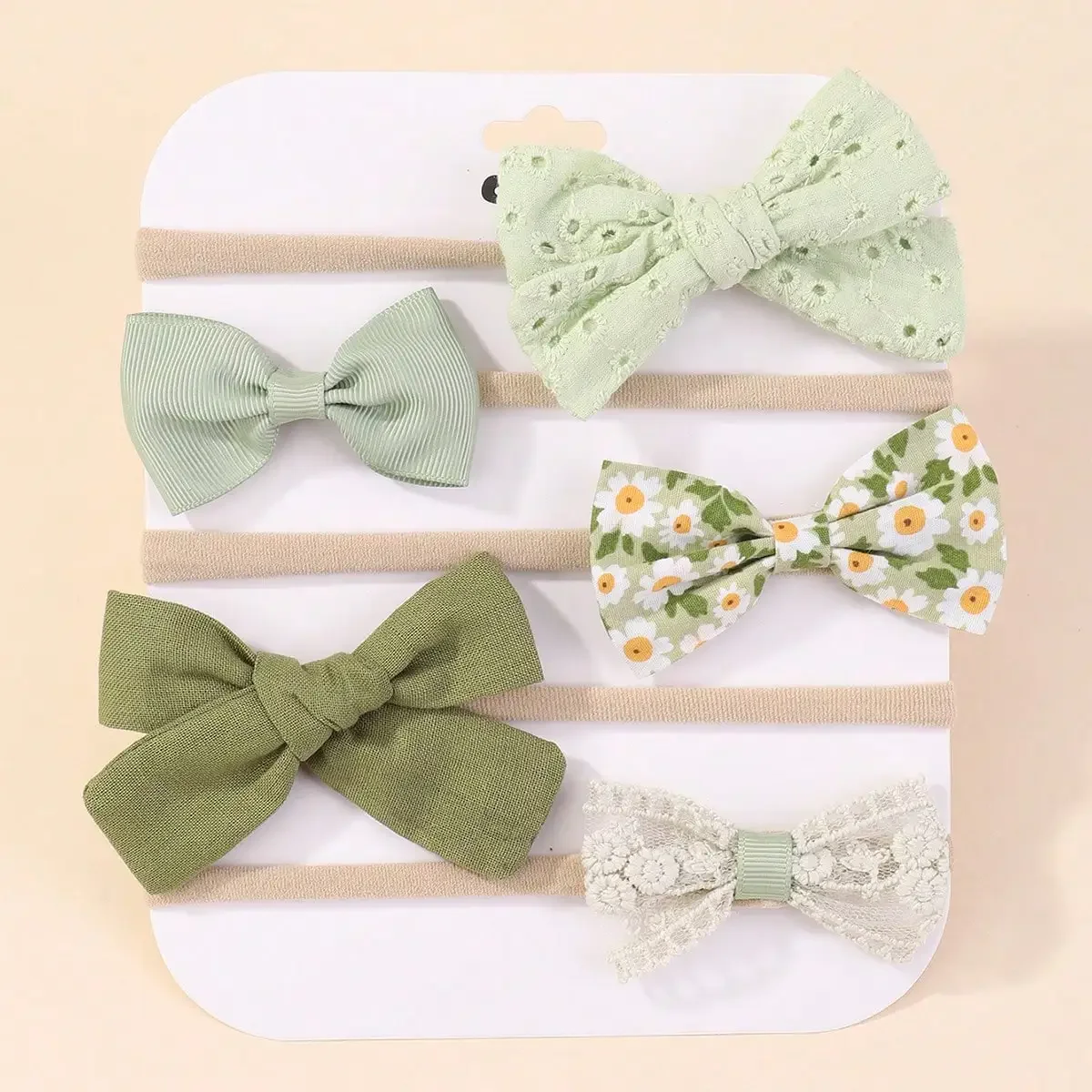 Baby Gear - 5 unids/set diadema elástica para bebé