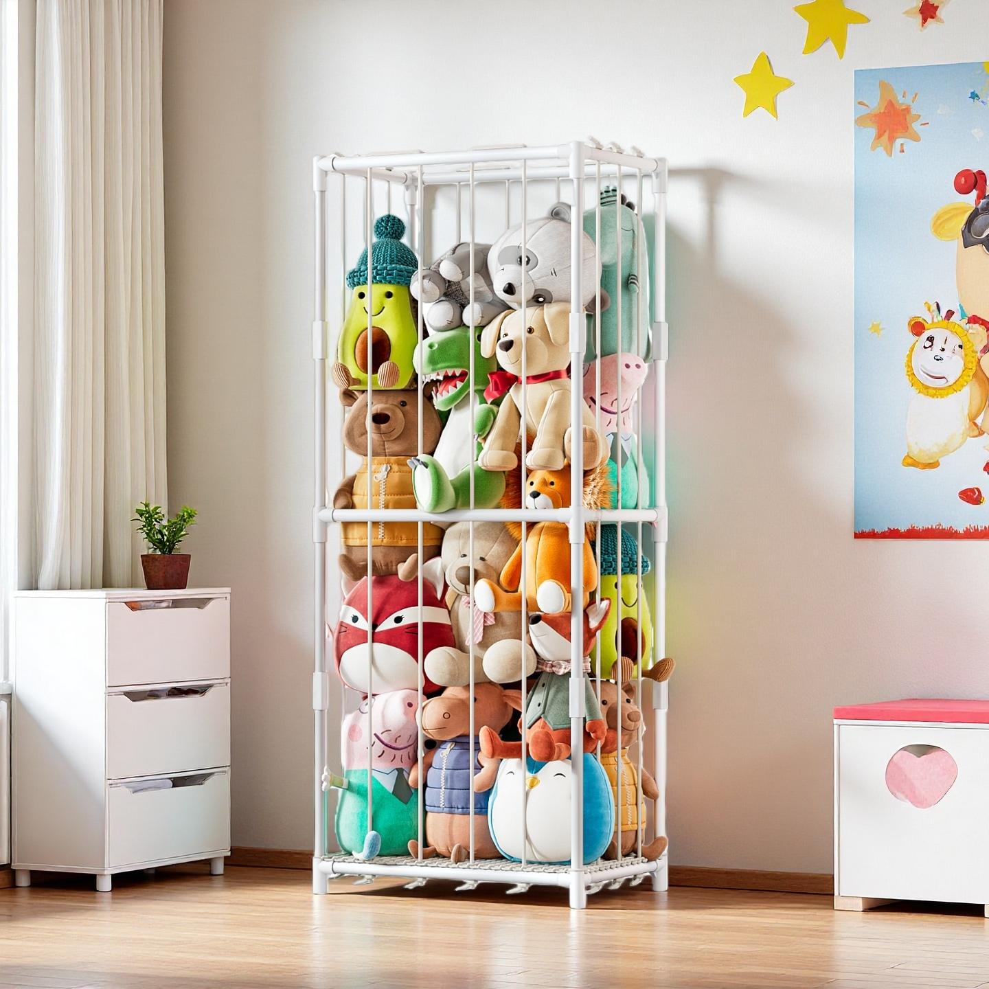 Nursery - Organizador vertical para peluches con temática