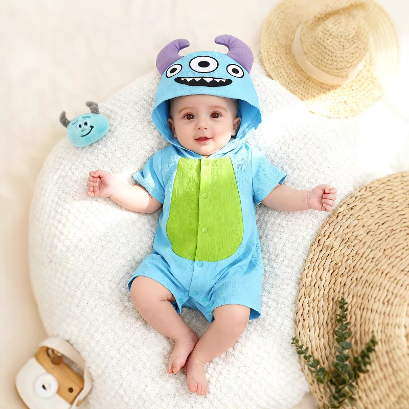 Traje de una pieza para bebé r - Cotton Baby Onesies Zipper reseña y precio