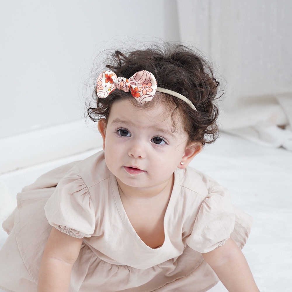 Diadema con lazo estampado de  - Baby Gear reseña y precio