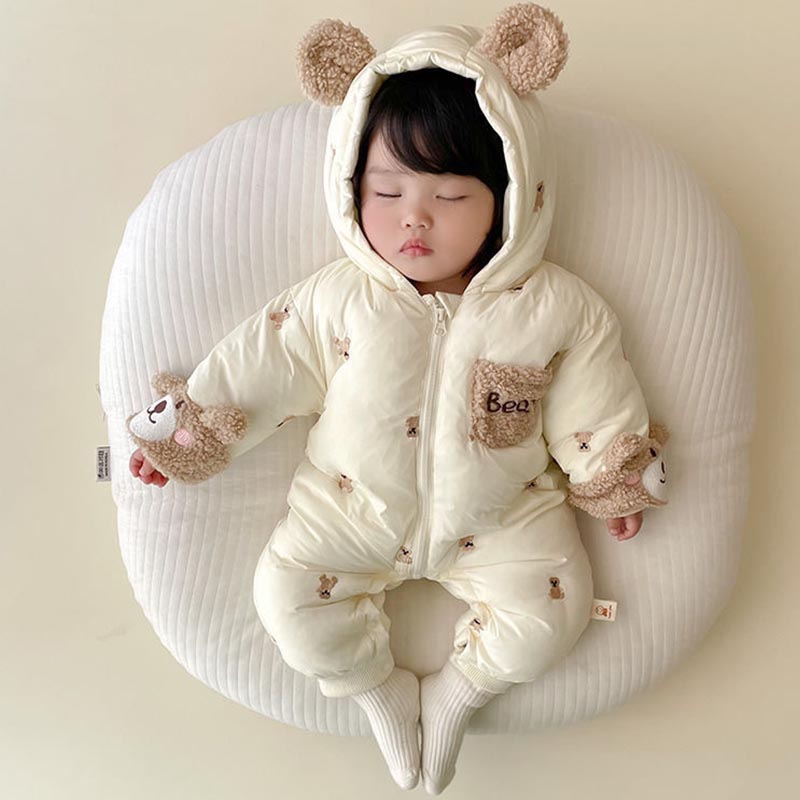 Pelele de invierno para bebé r - Cotton Baby Onesies Zipper reseña y precio