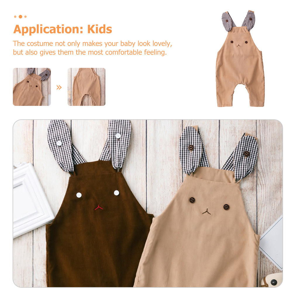 Mono de pana para bebé, conjun - Infant Photography Props Outfit reseña y precio