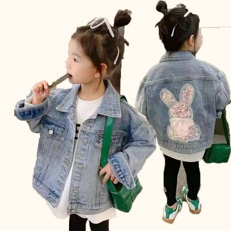 Abrigo vaquero para niñas, cha - Baby Clothes reseña y precio