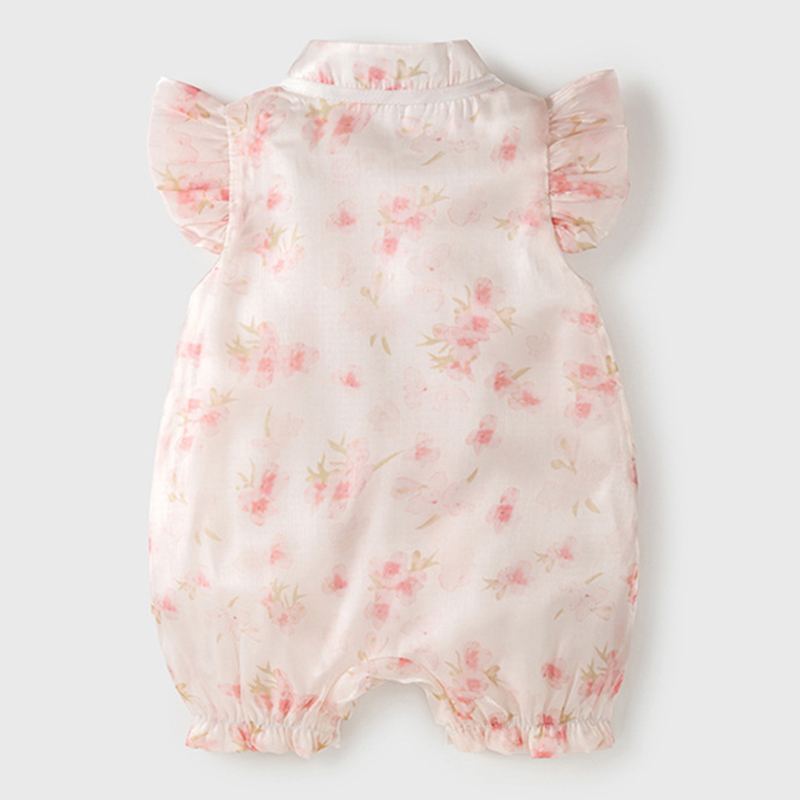 Ropa de verano para niñas reci - Newborn Baby Girl Romper Floral reseña y precio
