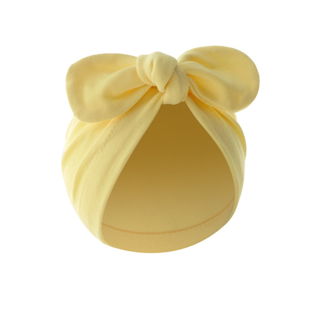 Gorro bonito con nudo de flor  - Infant Beanie Hat With Ears reseña y precio