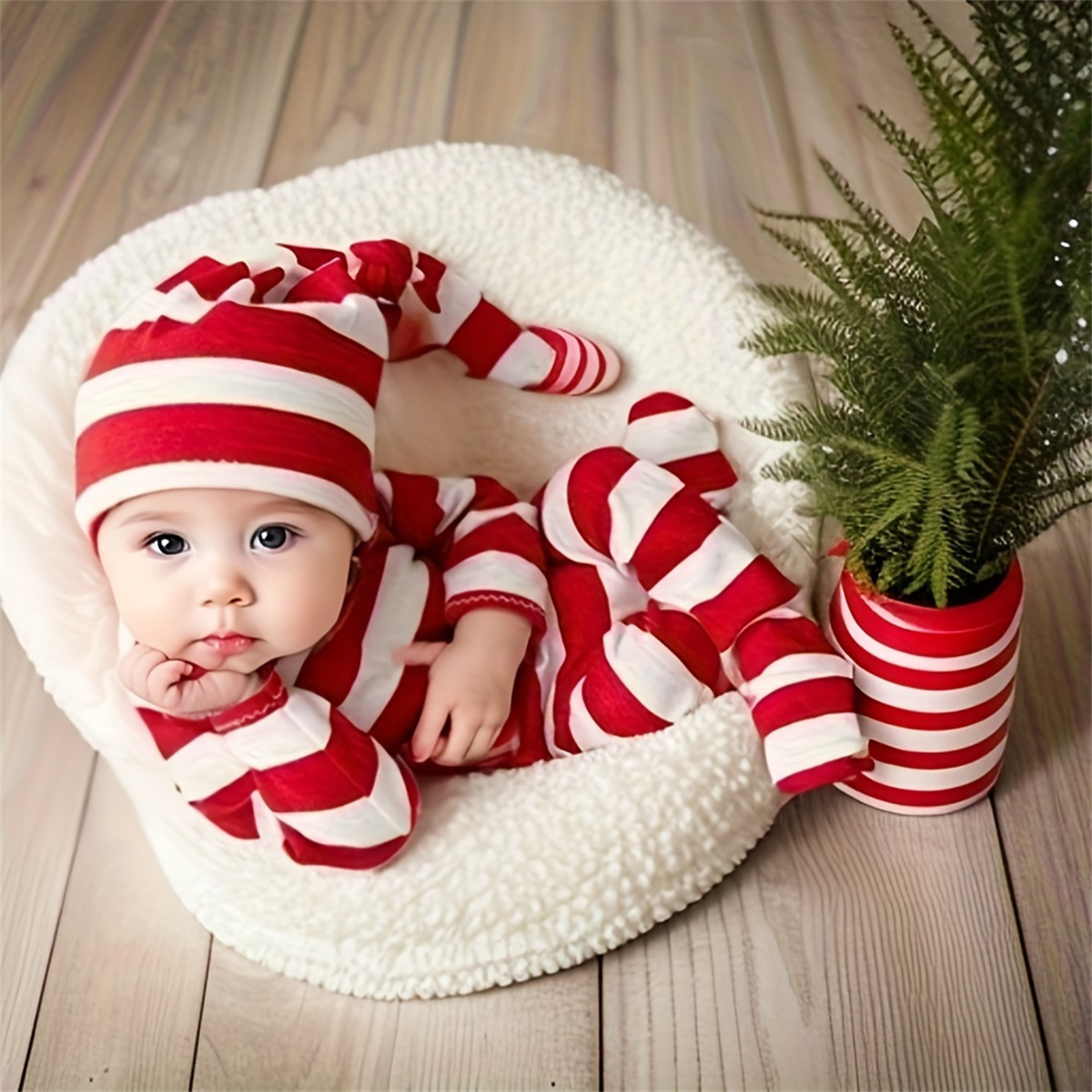 Ylsteed Mono rojo para recién  - Infant Photography Props Outfit reseña y precio