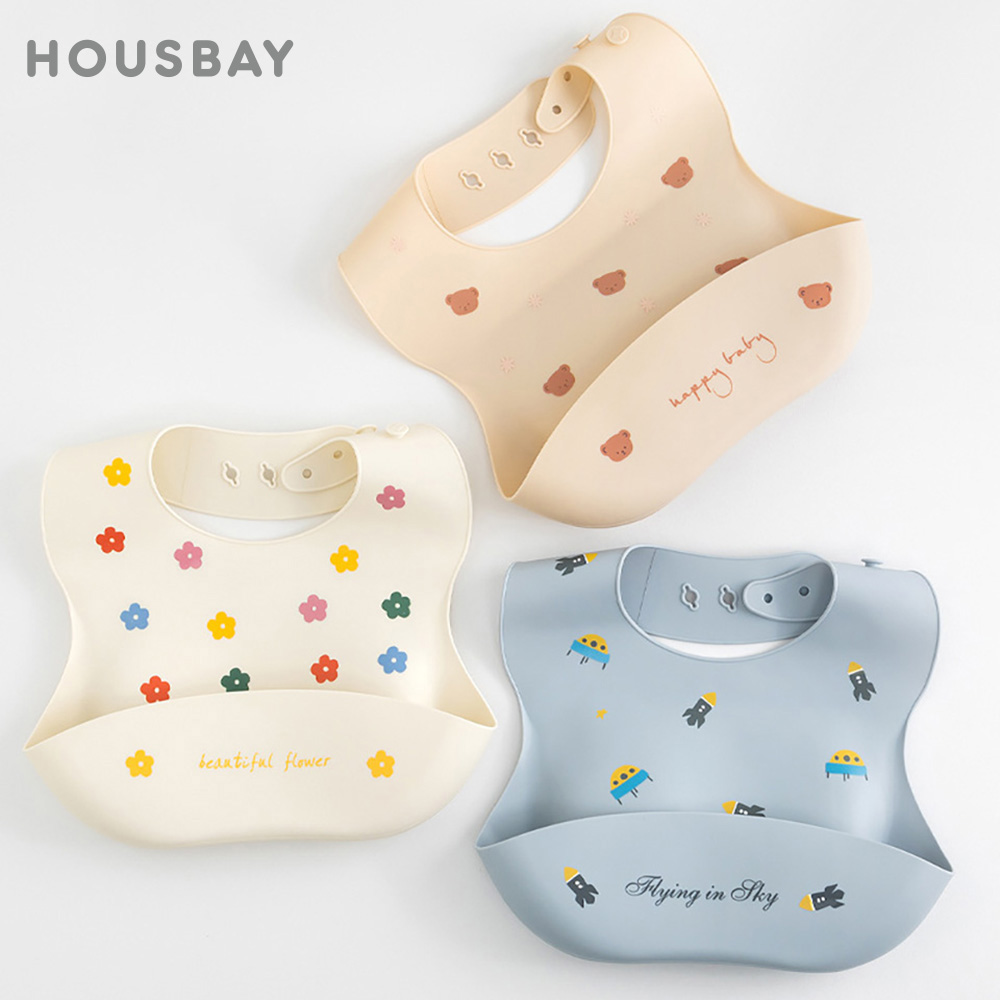 Baberos de bebé impermeables,  - Waterproof Baby Bibs Silicone reseña y precio