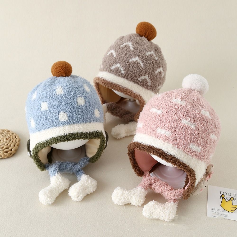 Gorro suave a prueba de viento - Infant Beanie Hat With Ears reseña y precio