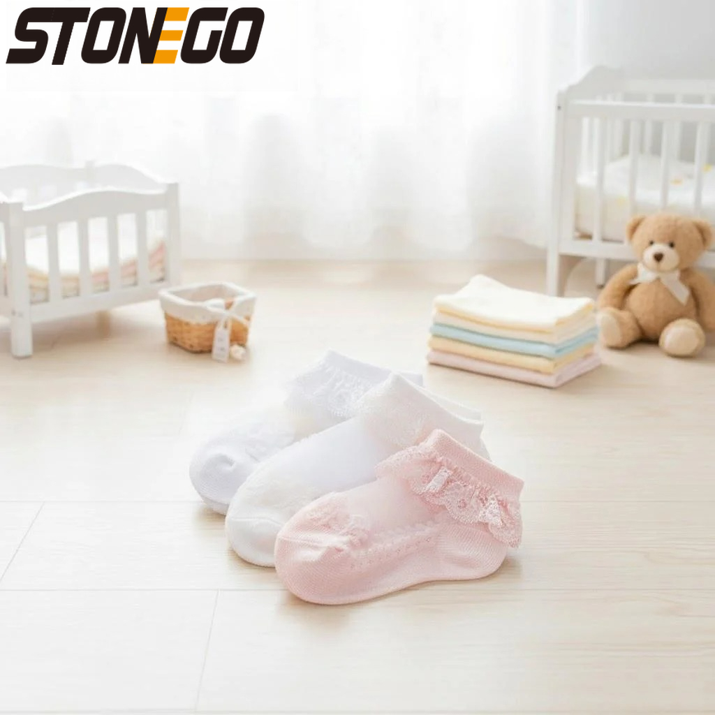 Calcetines bonitos de encaje c - Unisex Baby Socks Non Slip reseña y precio