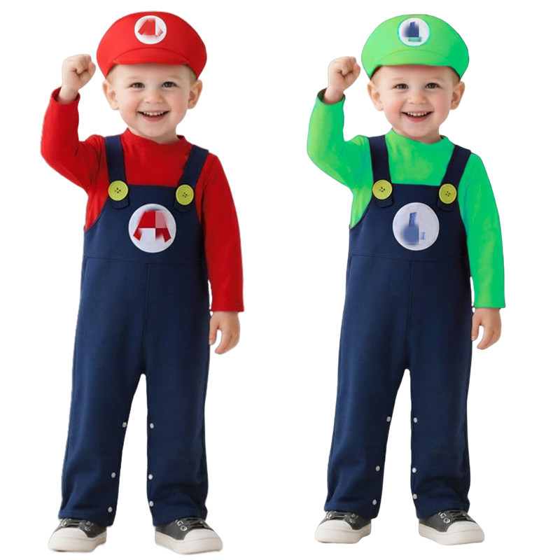 Disfraz de fontanero para bebé - Baby Clothes reseña y precio