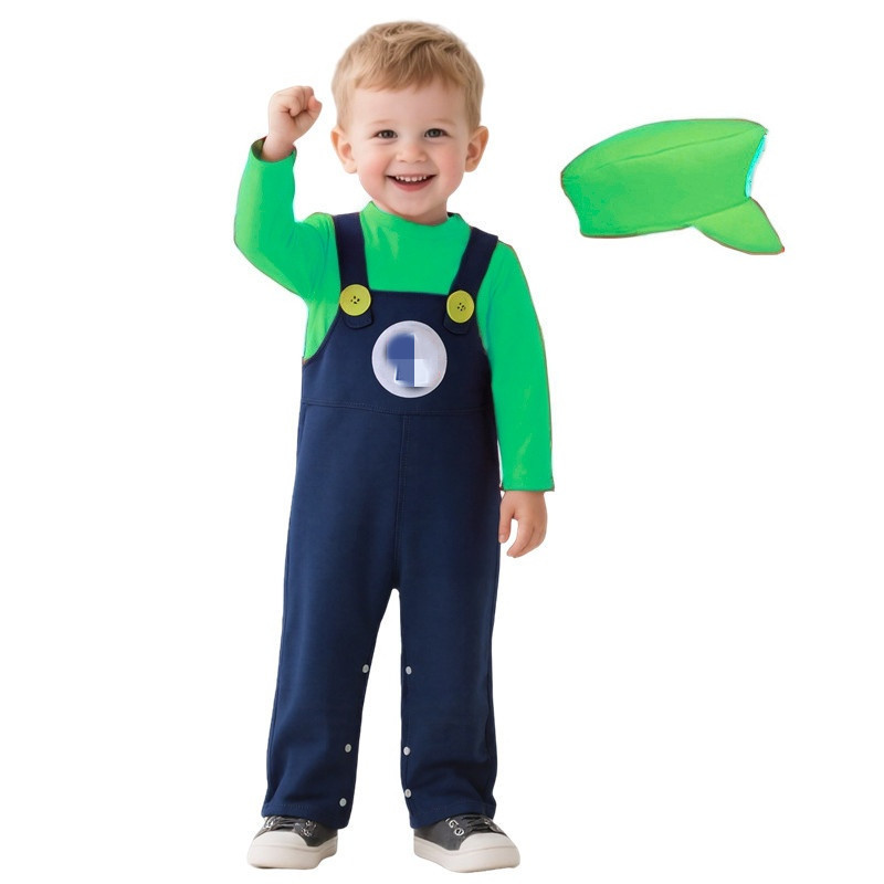Disfraz de fontanero para bebé - Baby Clothes reseña y precio